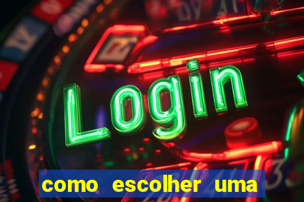 como escolher uma boa cartela de bingo